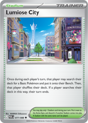 Pokémon TCG Lumiose City – POR 077 Uncommon Regular – EN
