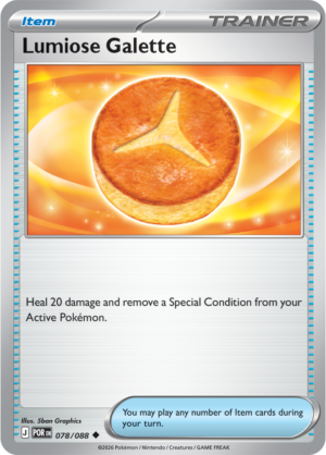 Pokémon TCG Lumiose Galette – POR 078 Uncommon Regular – EN
