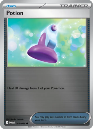 Pokémon TCG Potion – POR 083 Common Reverse Holofoil – EN