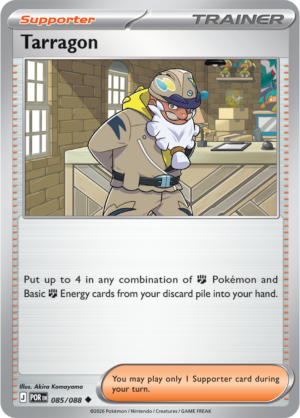 Pokémon TCG Tarragon – POR 085 Uncommon Regular – EN