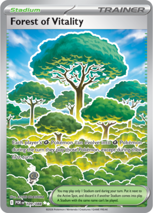 Pokémon TCG Forest of Vitality – POR 109 Ultra Rare Holofoil – EN