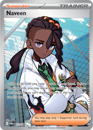Pokémon TCG Naveen – POR 112 Ultra Rare Holofoil – EN