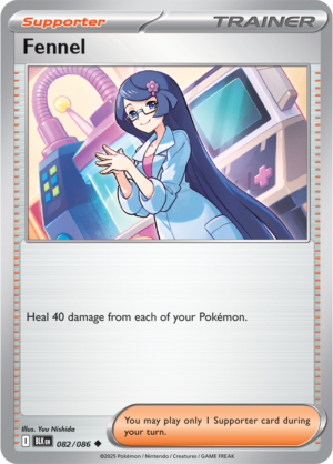 Pokémon TCG Fennel – BLK 082/086 Uncommon Regular – EN