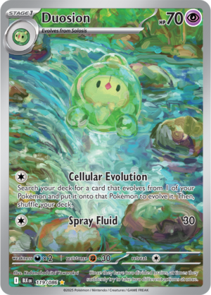 Pokémon TCG Duosion – BLK 119/086 Illustration Rare Holo – EN