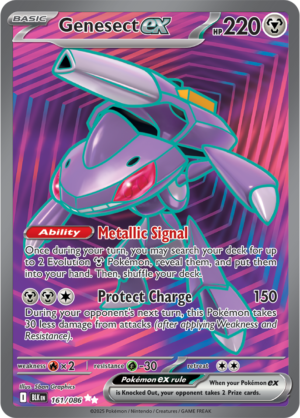 Pokémon TCG Genesect ex – BLK 161/086 Ultra Rare Holo – EN