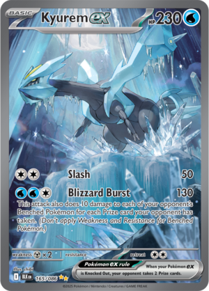 Pokémon TCG Kyurem ex – BLK 165/086 Special Illustration Rare Holo – EN