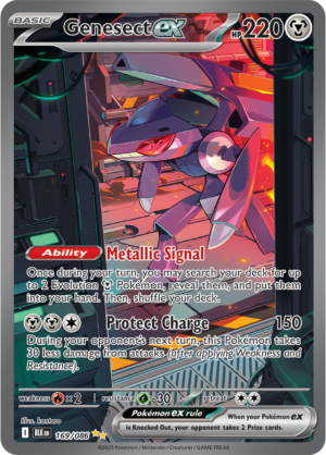 Pokémon TCG Genesect ex – BLK 169/086 Special Illustration Rare Holo – EN