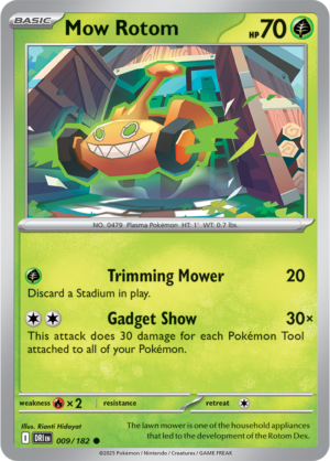 Pokémon TCG Mow Rotom – DRI 009/182 Common Regular – EN