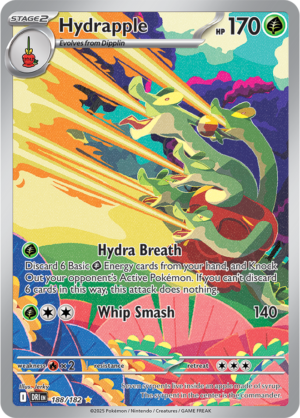 Pokémon TCG Hydrapple – DRI 188/182 Illustration Rare Holo – EN