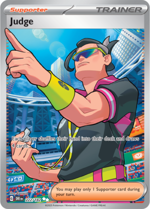Pokémon TCG Judge – DRI 222/182 Ultra Rare Holo – EN