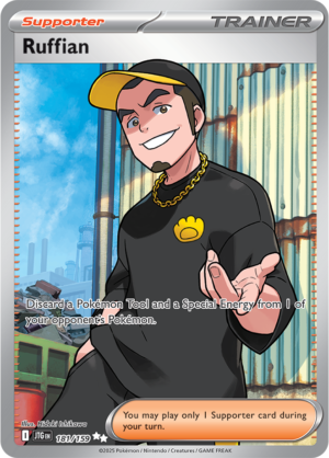 Pokémon TCG Ruffian – JTG 181/159 Ultra Rare Holo – EN