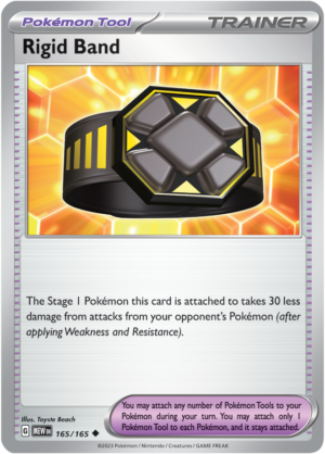 Pokémon TCG Rigid Band – MEW 165/165 Uncommon Reverse Holofoil – EN