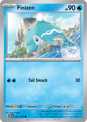 Pokémon TCG Finizen – OBF 061/197 Common Regular – EN