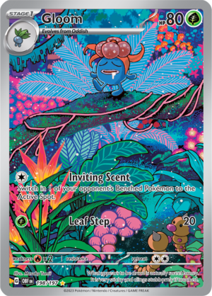 Pokémon TCG Gloom – OBF 198/197 Illustration Rare Holo – EN