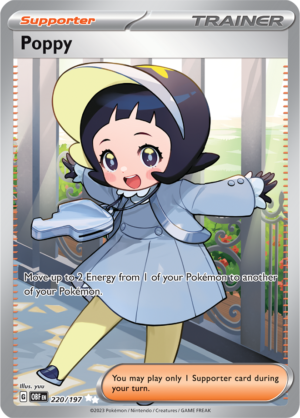Pokémon TCG Poppy – OBF 220/197 Ultra Rare Holo – EN