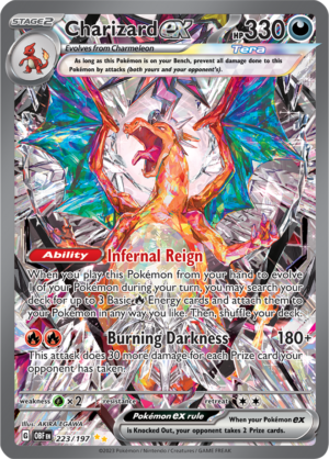 Pokémon TCG Charizard ex – OBF 223/197 Special Illustration Rare Holo – EN