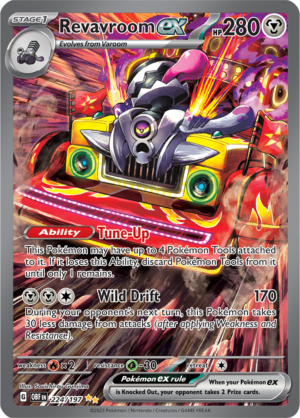 Pokémon TCG Revavroom ex – OBF 224/197 Special Illustration Rare Holo – EN