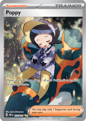 Pokémon TCG Poppy – OBF 227/197 Special Illustration Rare Holo – EN
