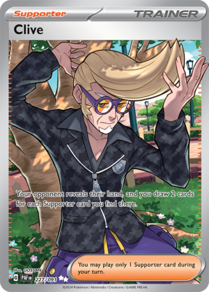 Pokémon TCG Clive – PAF 227/091 Ultra Rare Holo – EN