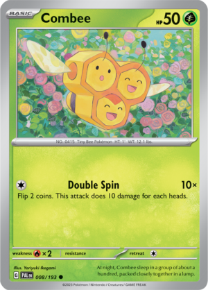 Pokémon TCG Combee – PAL 008/193 Common Regular – EN