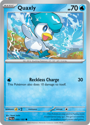 Pokémon TCG Quaxly – PAL 050/193 Common Regular – EN