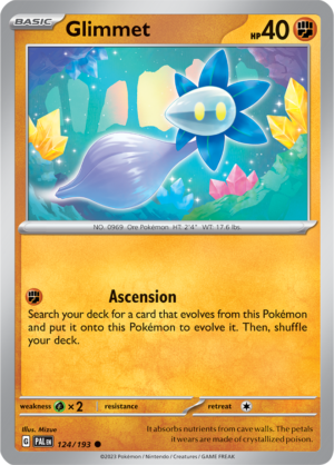 Pokémon TCG Glimmet – PAL 124/193 Common Reverse Holofoil – EN
