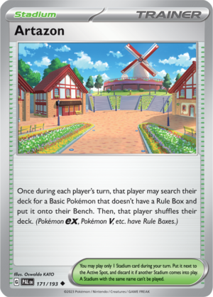 Pokémon TCG Artazon – PAL 171/193 Uncommon Reverse Holofoil – EN