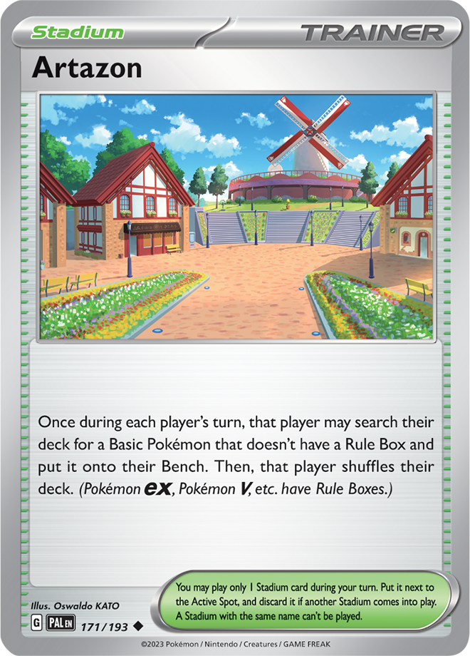 Pokémon TCG Artazon – PAL 171/193 Uncommon Regular – EN