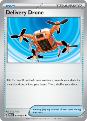 Pokémon TCG Delivery Drone – PAL 178/193 Uncommon Reverse Holofoil – EN