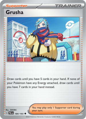 Pokémon TCG Grusha – PAL 184/193 Uncommon Reverse Holofoil – EN