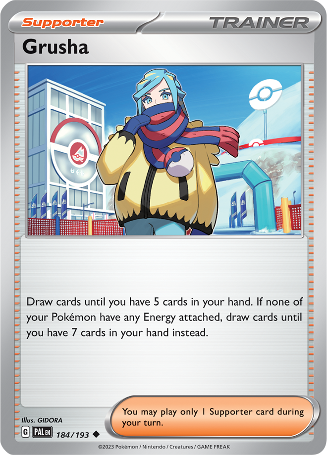 Pokémon TCG Grusha – PAL 184/193 Uncommon Regular – EN