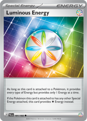 Pokémon TCG Luminous Energy – PAL 191/193 Uncommon Reverse Holofoil – EN