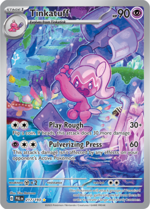 Pokémon TCG Tinkatuff – PAL 217/193 Illustration Rare Holo – EN