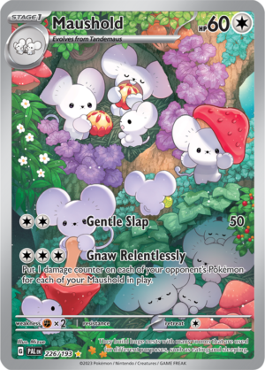 Pokémon TCG Maushold – PAL 226/193 Illustration Rare Holo – EN