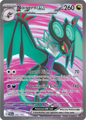 Pokémon TCG Noivern ex – PAL 246/193 Ultra Rare Holo – EN