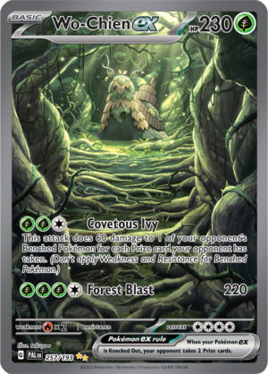 Pokémon TCG Wo-Chien ex – PAL 257/193 Special Illustration Rare Holo – EN