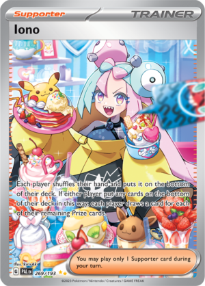 Pokémon TCG Iono – PAL 269/193 Special Illustration Rare Holo – EN