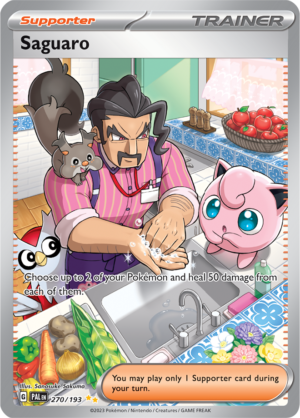 Pokémon TCG Saguaro – PAL 270/193 Special Illustration Rare Holo – EN