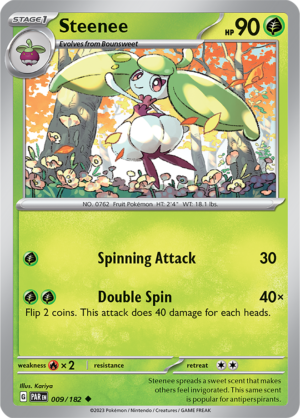 Pokémon TCG Steenee – PAR 009/182 Uncommon Regular – EN