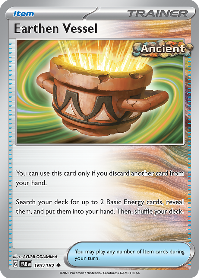 Pokémon TCG Earthen Vessel – PAR 163/182 Uncommon Regular – EN