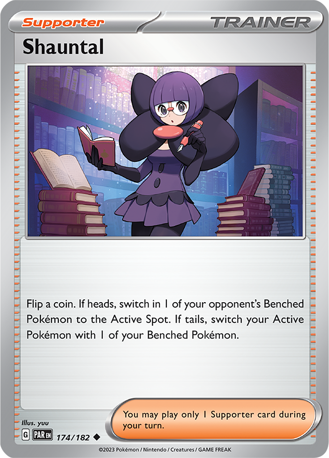 Pokémon TCG Shauntal – PAR 174/182 Uncommon Regular – EN