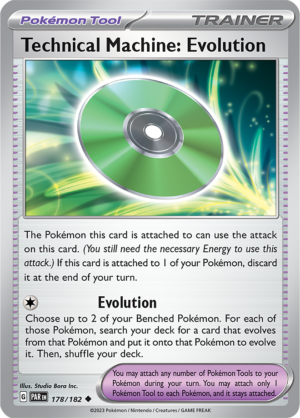 Pokémon TCG Technical Machine: Evolution – PAR 178/182 Uncommon Reverse Holofoil – EN