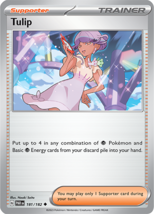 Pokémon TCG Tulip – PAR 181/182 Uncommon Reverse Holofoil – EN