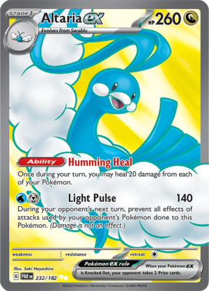 Pokémon TCG Altaria ex – PAR 232/182 Ultra Rare Holo – EN