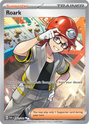 Pokémon TCG Roark – PAR 242/182 Ultra Rare Holo – EN