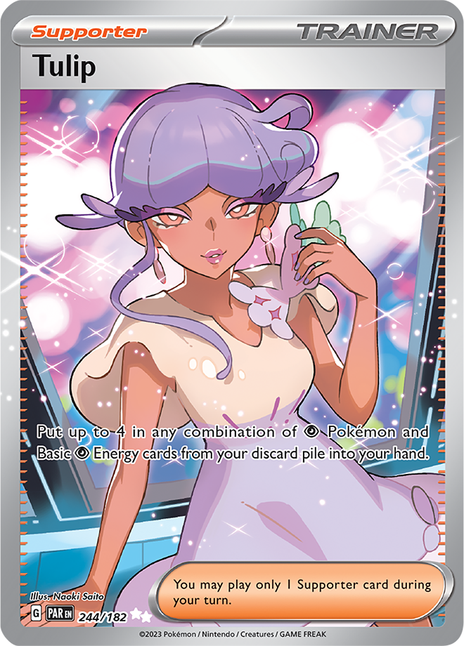 Pokémon TCG Tulip – PAR 244/182 Ultra Rare Holo – EN