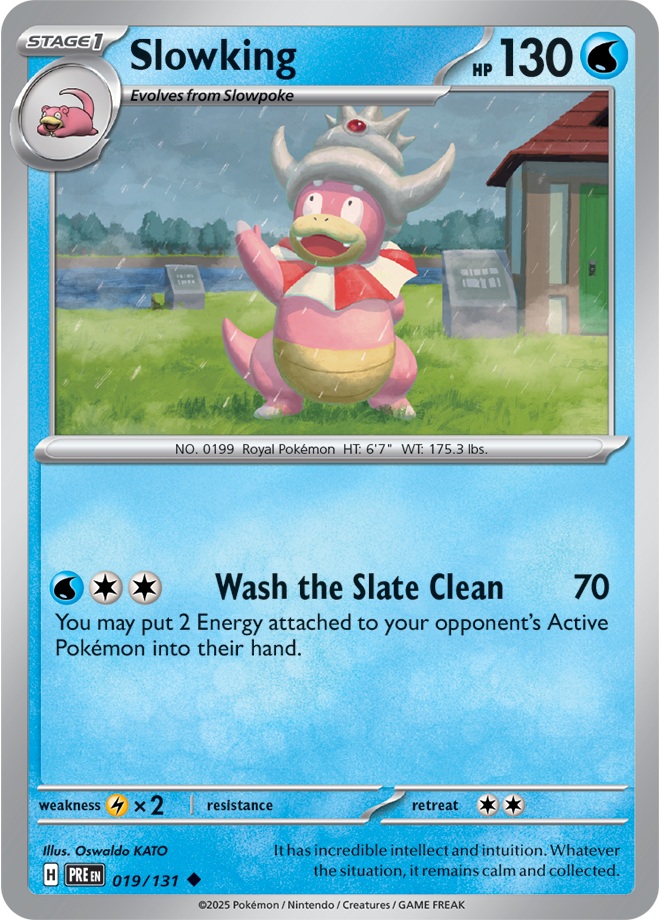 Pokémon TCG Slowking – PRE 019/131 Uncommon Regular – EN