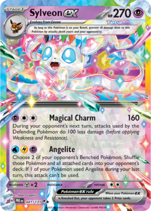 Pokémon TCG Sylveon ex – PRE 041/131 Double Rare Holo – EN