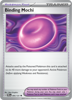Pokémon TCG Binding Mochi – PRE 095/131 Uncommon Regular – EN