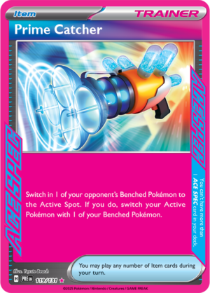Pokémon TCG Prime Catcher – PRE 119/131 ACE SPEC Rare Holo – EN